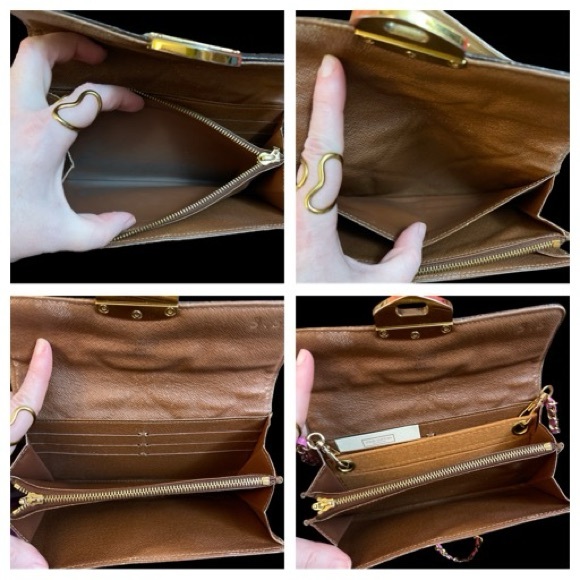 Louis Vuitton Pink Canvas Antigua Cabas MM Bag, Wallet & Dust bag Bundle - Picture 13 of 16